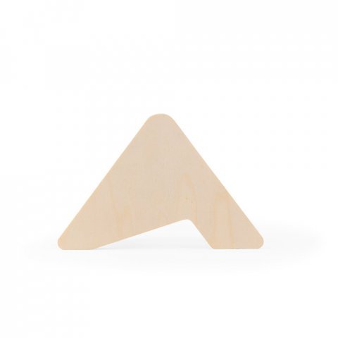 PLYCORK. Porta copos em madeira com 6 bases para copos em cortiça - Natural