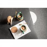 PLYCORK. Porta copos em madeira com 6 bases para copos em cortiça