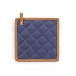 CLOVES. Pegador de cozinha em algod&atilde;o canvas (275 g/m&sup2;) - Azul