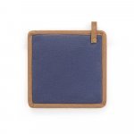CLOVES. Pegador de cozinha em algod&atilde;o canvas (275 g/m&sup2;) - Azul