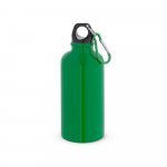 KARSTEN M. Squeeze esportiva em a&ccedil;o inox, de parede simples com acabamento brilhante (560 mL) - Verde