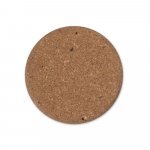 DALEY. Squeeze em a&ccedil;o inox de parede simples com tampa em corti&ccedil;a (760 mL) - Cromado satinado