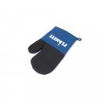 LAWSON. Luva de cozinha em 100% algod&atilde;o com silicone num dos lados - Azul royal