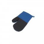 LAWSON. Luva de cozinha em 100% algod&atilde;o com silicone num dos lados - Azul royal