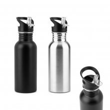 EDBERG. Garrafa em a&ccedil;o inox com parede simples