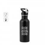 EDBERG. Garrafa em a&ccedil;o inox com parede simples