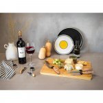 BAHARAT. Conjunto de 3 facas de cozinha com l&acirc;mina em a&ccedil;o inox e cabo ergon&oacute;mico