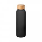 LILLARD GLASS. Squeeze em vidro fosco 520 mL - Preto