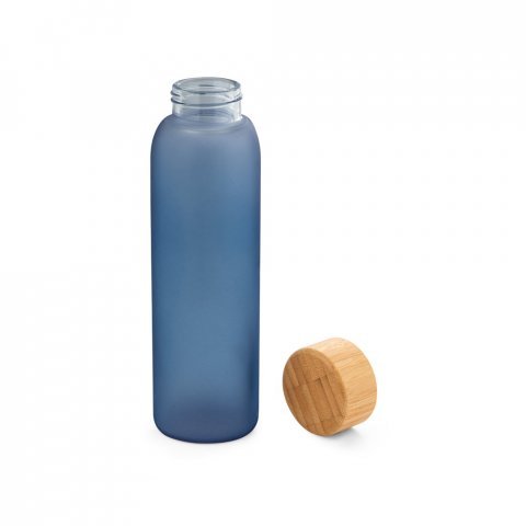 LILLARD GLASS. Squeeze em vidro fosco 520 mL - Azul royal