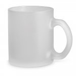 KENNY M. Caneca em vidro com efeito fosco (530 mL) - Branco