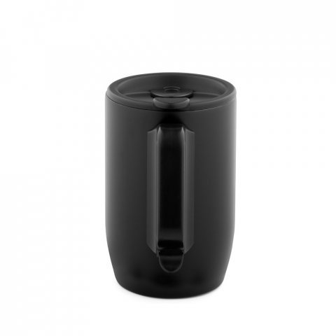 BONATTI. Caneca de viagem t&eacute;rmica em a&ccedil;o inox (400 mL) - Preto