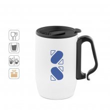 BONATTI. Caneca de viagem t&eacute;rmica em a&ccedil;o inox (400 mL)