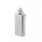 MUSE S. Garrafa de bolso em a&ccedil;o inox (50 mL) - Cromado satinado