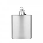 MUSE M. Garrafa de bolso em a&ccedil;o inox (100 mL) - Cromado satinado