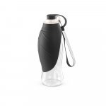 MOLLY. Squeeze para PET, em PP e silicone (580 mL) - Preto