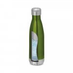 SHOW. Garrafa t&eacute;rmica em a&ccedil;o inox de parede dupla isolada a v&aacute;cuo (510 mL) - Verde claro