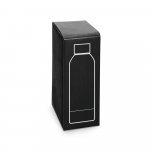 ODIN. Garrafa t&eacute;rmica em a&ccedil;o inox 36% reciclado de parede dupla isolada a v&aacute;cuo (550 mL)