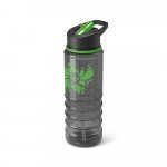 ODRET. Squeeze em AS e tampa em PP, com bico de canudo flip (650 mL) - Verde