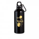 ERALD. Squeeze em alum&iacute;nio com mosquet&atilde;o (530 mL) - Preto