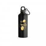 ERALD. Squeeze em alum&iacute;nio com mosquet&atilde;o (530 mL) - Preto