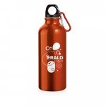 ERALD. Squeeze em alum&iacute;nio com mosquet&atilde;o (530 mL) - Laranja