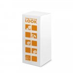 HORUS 5. Caixa em cart&atilde;o - Branco
