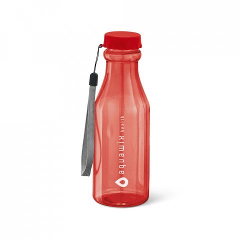 LAUNAY. Squeeze em AS e tampa em PP com al&ccedil;a (510 mL) - Vermelho