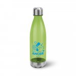 ANCER. Squeeze em AS, com tampa e base em a&ccedil;o inox (700 mL) - Verde claro