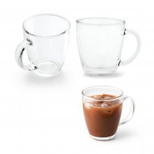 LUNKINA. Caneca em vidro (390 mL)