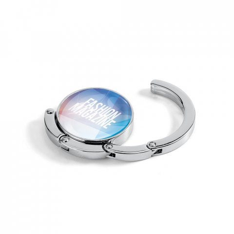 FLORENCE. Suporte de bolsa resistente para mesa - Preto