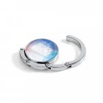 FLORENCE. Suporte de bolsa resistente para mesa - Preto