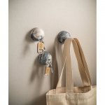ROGERS. Chaveiro em a&ccedil;o inox e bambu com abridor de garrafas