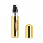 LINDEN. Borrifador de perfume recarreg&aacute;vel em alum&iacute;nio, concebido para um reabastecimento f&aacute;cil - Dourado