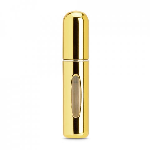 LINDEN. Borrifador de perfume recarreg&aacute;vel em alum&iacute;nio, concebido para um reabastecimento f&aacute;cil - Dourado