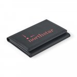 HARALD. Carteira magn&eacute;tica em PU de grande capacidade com bloqueio RFID - Preto