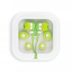 OSLER. Fone de ouvido com microfone - Verde claro