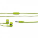 OSLER. Fone de ouvido com microfone - Verde claro