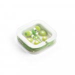 OSLER. Fone de ouvido com microfone - Verde claro