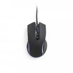 THORNE MOUSE RGB. Mouse para jogos em ABS com acabamento em borracha - Preto