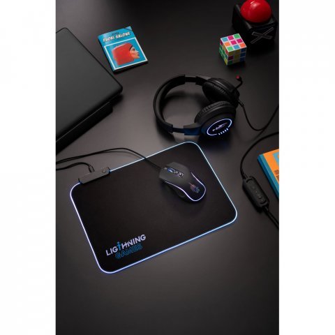 THORNE MOUSE RGB. Mouse para jogos em ABS com acabamento em borracha