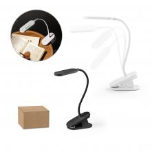 NESBIT II. Lumin&aacute;ria de mesa port&aacute;til em ABS 65% reciclado com 140 lumen
