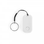 DAMY. Localizador sem fios com design compacto e leve em ABS - Branco