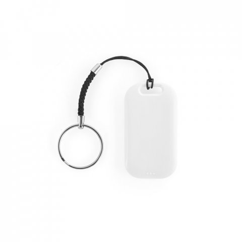 DAMY. Localizador sem fios com design compacto e leve em ABS - Branco