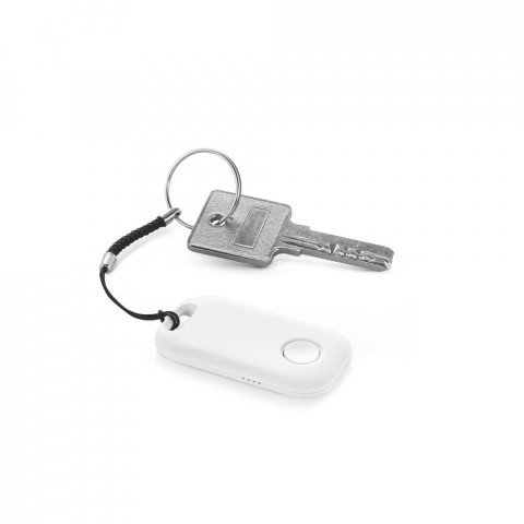 DAMY. Localizador sem fios com design compacto e leve em ABS - Branco