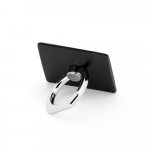 GEORGES. Suporte para celular em ABS - Preto