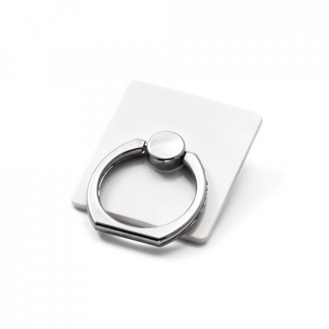 GEORGES. Suporte para celular em ABS - Branco