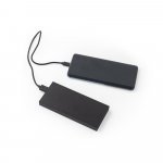 DOROTHY 5. Bateria port&aacute;til em alum&iacute;nio 100% reciclado (5.000 mAh) - Preto