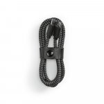 YONATH. Cabo USB-C de carregamento rápido em PET 100% reciclado - Preto