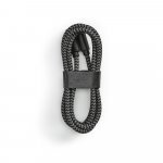 YONATH. Cabo USB-C de carregamento rápido em PET 100% reciclado - Preto