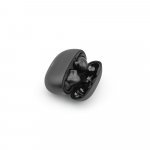 PASCAL. Fone de ouvido wireless com autonomia de 6h, em ABS 100% reciclado - Preto